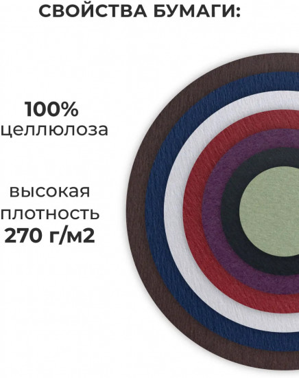 Набор бумаги для пастели