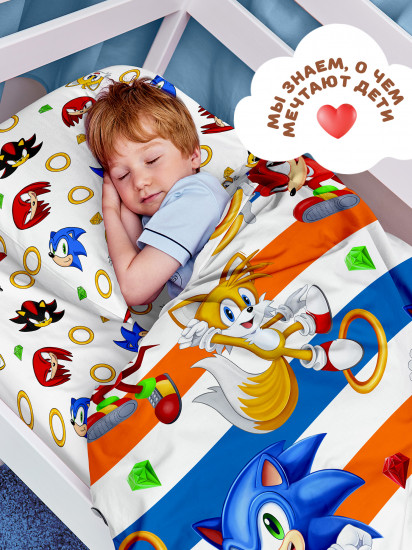 Комплект постельного белья «Соник икс и друзья»