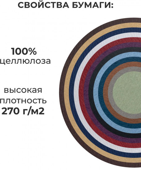 Набор бумаги для пастели