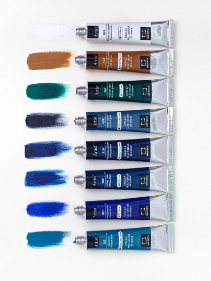 Набор масляных красок «Tician»