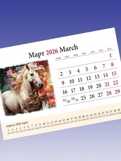 Календарь настольный на 2026 год «Символ года»
