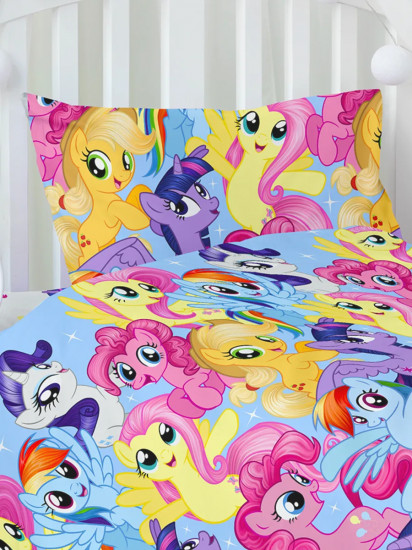 Комплект постельного белья «Маленькие пони»