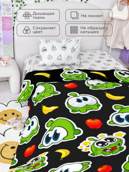 Комплект постельного белья «Монстрик Ам Ням»
