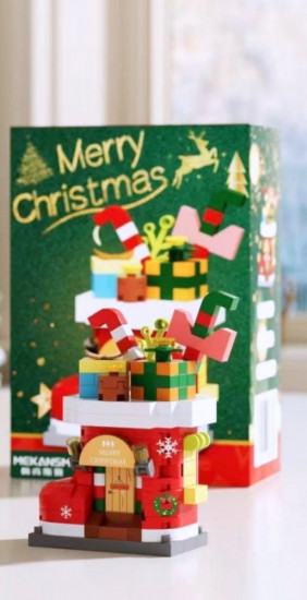 Мини-конструктор «Новый Год: Сапожок с подарками»