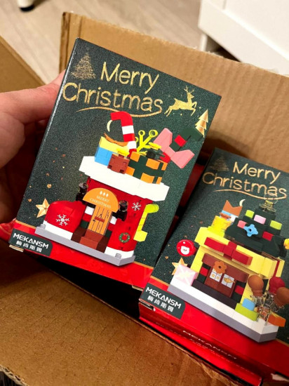 Мини-конструктор «Новый Год: Сапожок с подарками»