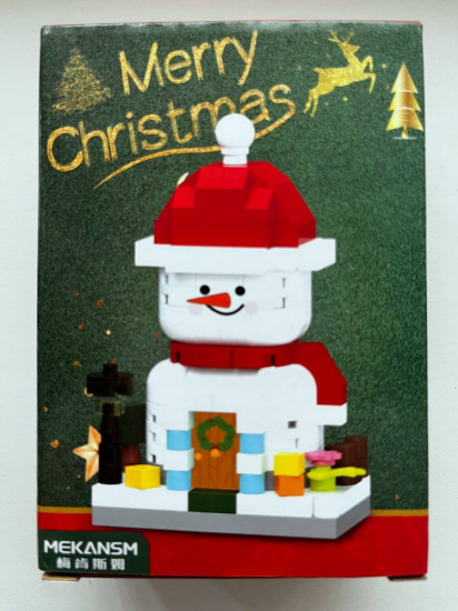 Мини-конструктор «Новый Год: Снеговик»