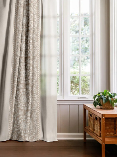 Штора «Flowers path»