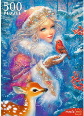 Пазл «Снежная принцесса» - Фото 2