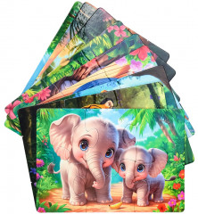 Пазл 9 в 1 «Дикие животные» - Фото 1