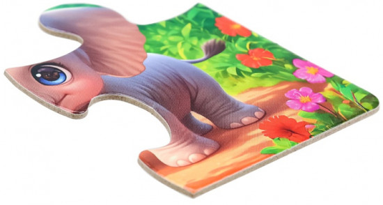 Пазл 9 в 1 «Дикие животные»