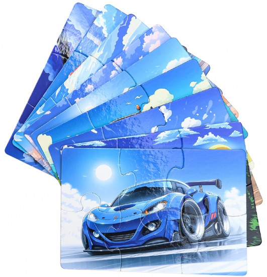 Пазл 9 в 1 «Транспорт»