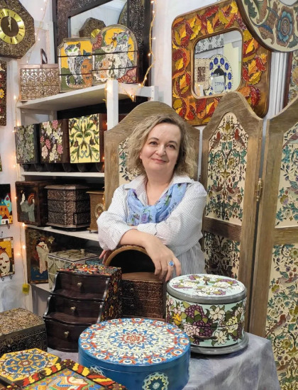 Имитация перегородчатой эмали. 18 проектов с эскизами