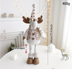 Набор новогодних игрушек на телескопических ножках «Олень и Снеговик» - Фото 3