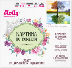 Картина по номерам «Времена года» - Фото 2