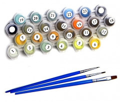 Картина по номерам «Кот-рокер» - Фото 1