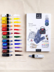 Набор акриловых красок для ткани - Фото 8