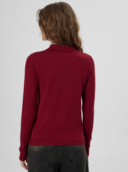 Лонгслив-поло женское