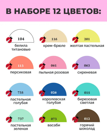 Набор акриловых красок