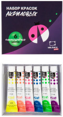 Набор акриловых флуоресцентных красок - Фото 6
