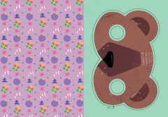 Новогодняя вырезалка малыша - Фото 3