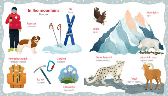 Мой первый английский словарик в картинках