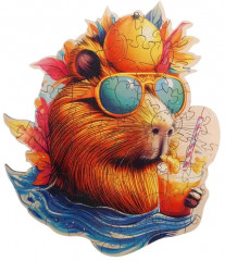 Пазл деревянный «Капибара на чиле» - Фото 12