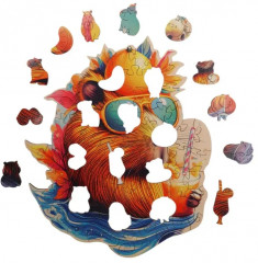 Пазл деревянный «Капибара на чиле» - Фото 13