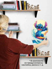 Пазл деревянный «Стич на волне» - Фото 6