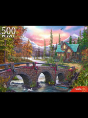 Пазл «Волшебный домик в горах» - Фото 2