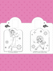 Наклей и раскрась. Царевны - Фото 1