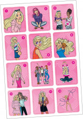 Раскраска с наклейками для девочек. Барби - Фото 3