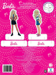 Раскраска с наклейками для девочек. Барби - Фото 4