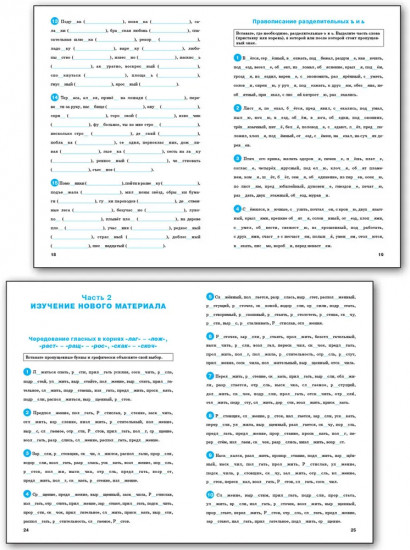 Тренажёр по русскому языку. Орфография. 5 класс