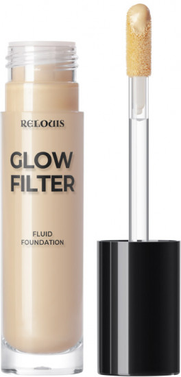 Флюид тональный с эффектом фильтра «Glow Filter Fluid Foundation», оттенок 03 Warm beige