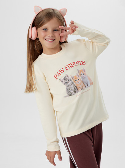 Лонгслив для девочек