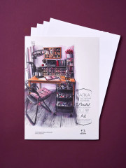 Папка с бумагой для графики и маркеров - Фото 8