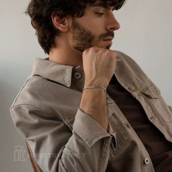 Браслет из серебра