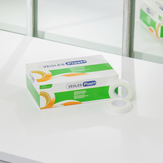 Пластырь в рулоне медицинский на нетканой основе