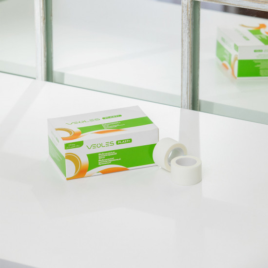 Пластырь в рулоне медицинский на бумажной основе