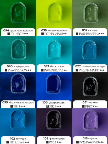 Набор гуаши