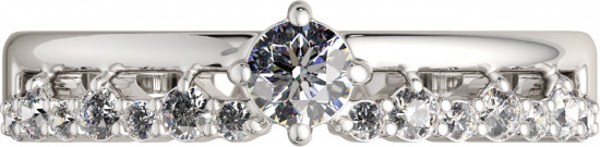 Кольцо из серебра