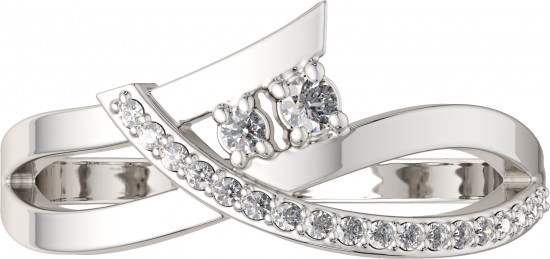 Кольцо из серебра