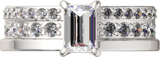 Кольцо из серебра