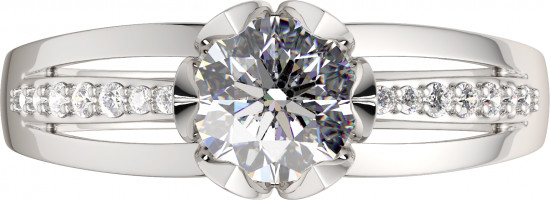 Кольцо из серебра