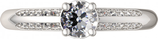 Кольцо из серебра