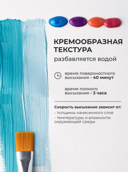 Набор гуаши художественной