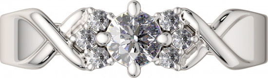 Кольцо из серебра