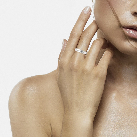 Кольцо из серебра