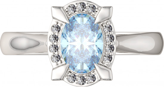 Кольцо из серебра