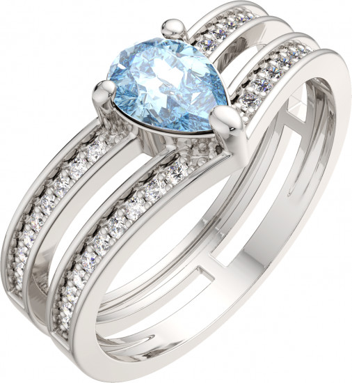 Кольцо из серебра